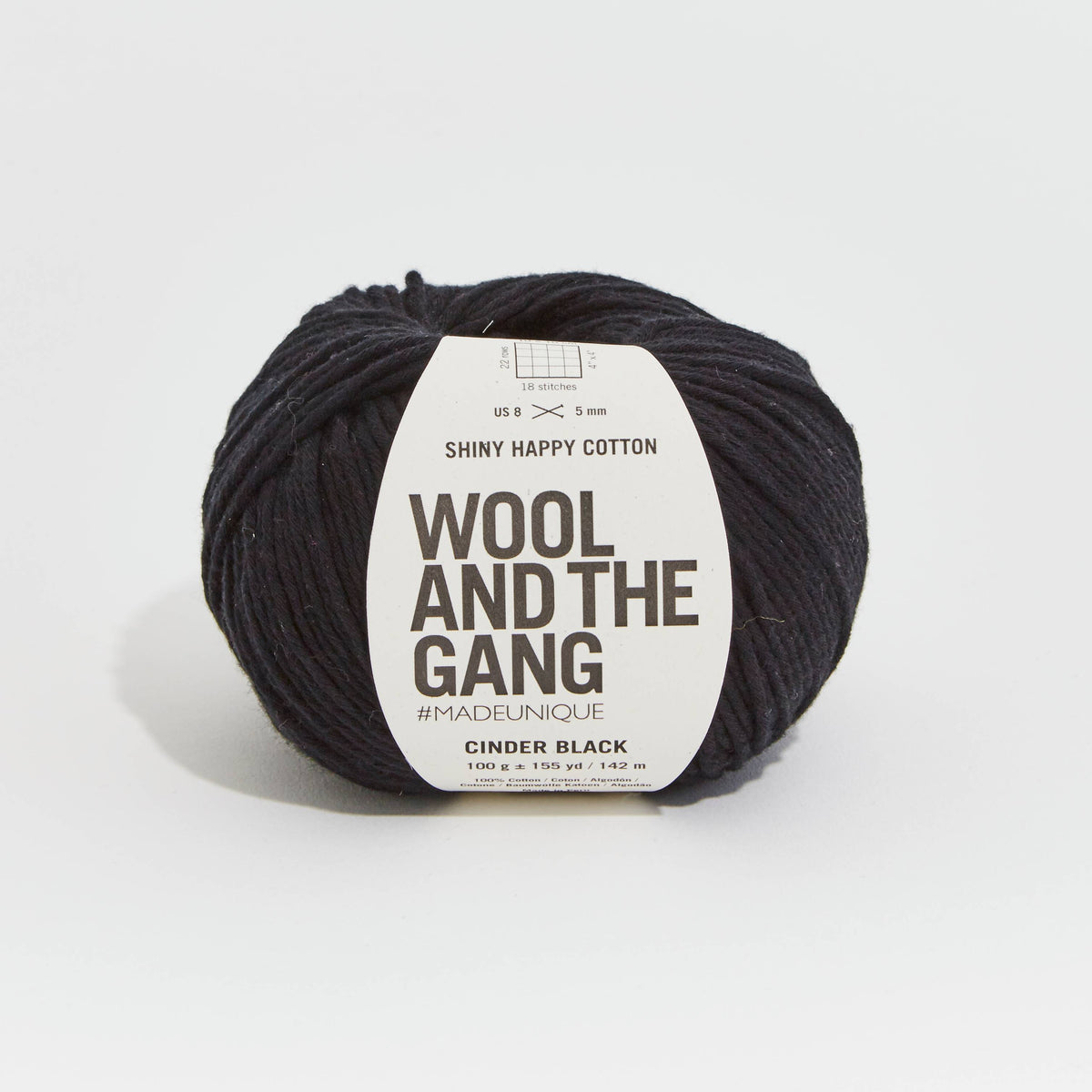 Wool and The Gang - Shiny Happy Cotton - 100 G - 100% Cotton Yarn - Pink