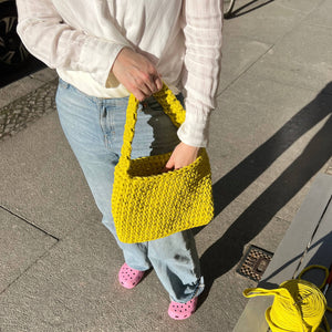 Häkelanleitung Jersey Häkeltasche Lemon