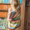 Strickset Streifenjacke